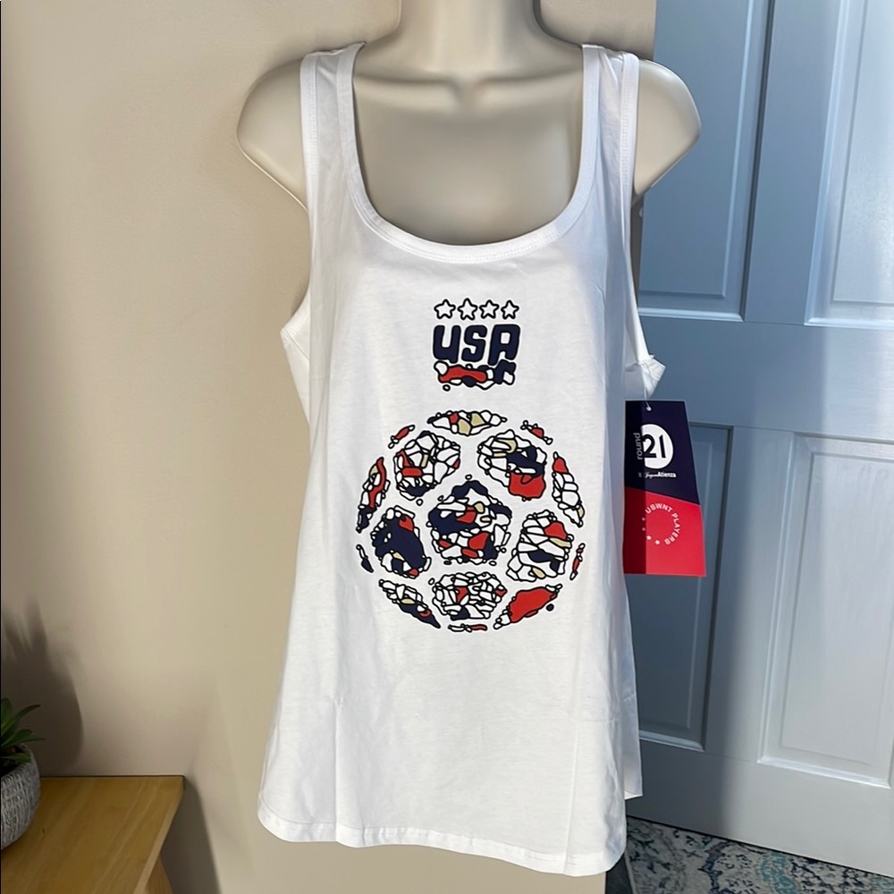 Round 21 USWNT players tank top